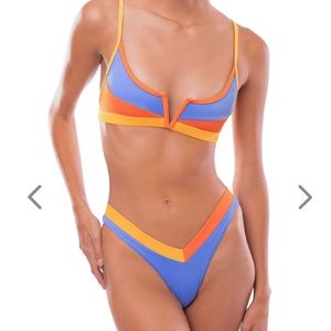 one one swimwear jenna top cayman